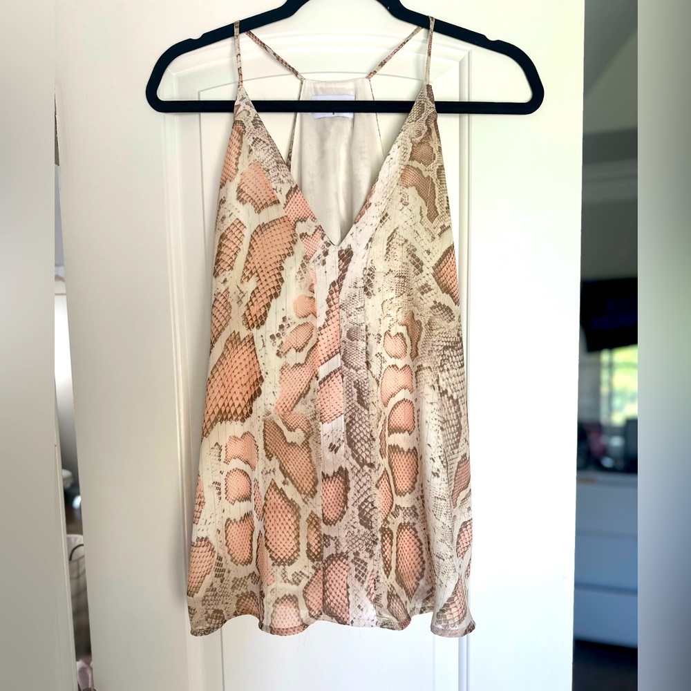 Adrienne, Size Small, racer back, tank top.